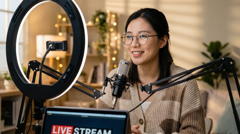 强上原创视频-美女主播直播间