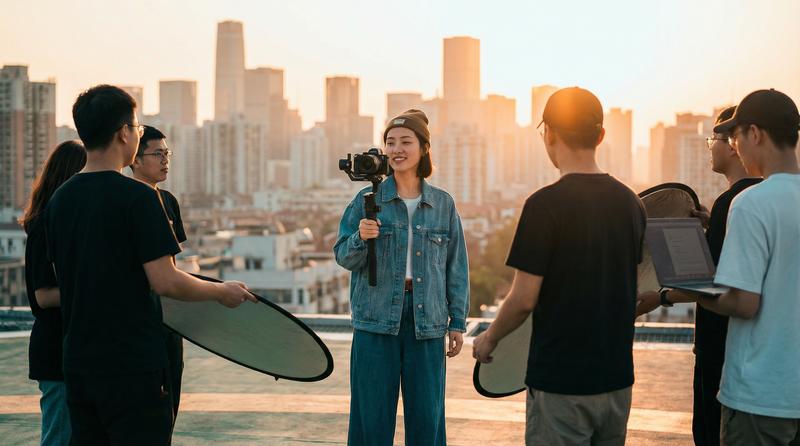 强上短视频-户外拍摄花絮